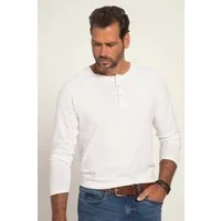JP1880 T-Shirt Henley Basic Shirt Langarm Knopfleiste