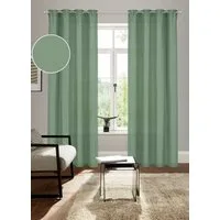 Bruno Banani Vorhang Lagan (2 St), Ösen, blickdicht, Polyester, 2-er Set, gewebt, Microfaser, versch. Größen, einfarbig, Bestseller