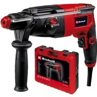 Einhell Bohrhammer TC-RH 620 4F, 220-240 V, max. 1250 U/min, Bohren, Hammerbohren, Meißeln mit und ohne Fixierung, inkl. Koffer