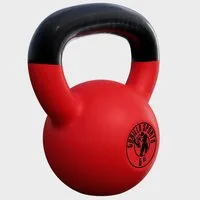 GORILLA SPORTS Kettlebell 2 - 32 kg, Gusseisen Kugelhantel mit Neoprenbeschichtung, Kraftraining