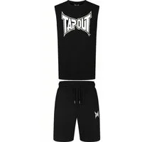 TAPOUT Trainingsanzug Diego Ärmelloses T-Shirt & Shorts Set Normale Passform