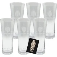 Mixcompany Bierglas Passion for Beer Bierglas Set – 6 hochwertige Biergläser - 0,3L