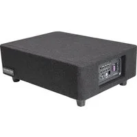 Ground Zero GZCS 25SUB-ACT, Kompakter 25 cm Aktiv-Gehäusesubwoofer Auto-Subwoofer (320 W, max.: W 25 cm)