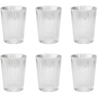 Stelton Glas Pilastro 150 ml, Glas, 6er Set