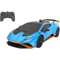 Jamara RC-Auto Lamborghini Huracán STO 1:24 blau, 2,4GHz, offiziell lizenziert