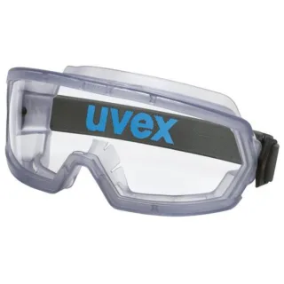 uvex hypervision Vollsichtbrille beschlagfrei beschichtet transparent/grau/blau - 9321902