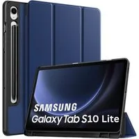 SmartUP Tablet-Hülle für Samsung Galaxy Tab S10 Lite +9H Schutzglas Panzerfolie Stifthalter 11 Zoll, integrierte Standfunktion, integrierter Stifthalter