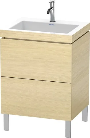 Duravit L-Cube c-bonded Set bodenstehend Mediterrane Eiche Matt 600x480x698 mm - LC6936O7171 LC6936O7171