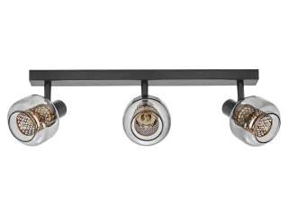 LEDVANCE LED-Deckenleuchte 4058075838055, 3 x E14, 8,4W, 750lm, 2700K, schwarz