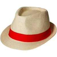 elasto Schirmmütze Sommerhut SALVADOR Sonnenhut Damen & Herren aus Papier/Stroh