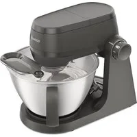 KENWOOD Küchenmaschine Küchenmaschine Multi Tasker KHC30.070GY - Mixer, Fleischwolf & Zerkleinerer, 1000 W, 4,3 l Schüssel, Inkl. 4,3L Schüssel, 3 Aufsätze, Spritzschutz, Zitruspresse