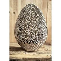 MichaelNoll Dekovase Vase Blumenvase für Kunstblumen Designervase Dekovase 34,5 oder 44 cm