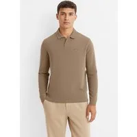 BOSS ORANGE Poloshirt Petempestolong mit Knopfleiste