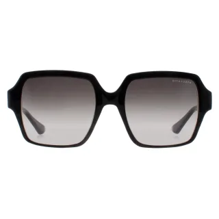 Dita Square Womens Schwarz Dunkelgrau bis Klar Gradient Luzpa