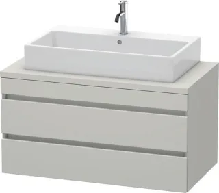 Duravit DuraStyle Konsolenwaschtischunterbau wandhängend Betongrau Matt 1000x548x512 mm - DS53190070 DS531900707