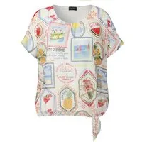 VIA APPIA DUE Klassische Bluse Große Größen