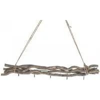 NaDeco Bastelnaturmaterial Maulbeeren Bündel grau ca. 50cm, mit 5 Haken und Kordel