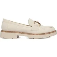 Jenny Jenny Damen-Loafers Écru Beige Mokassin