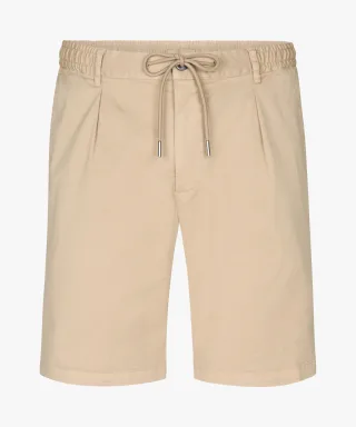 Profuomo - Dunkelsand Garment dye shorts dunkelsand - Gr. - 50