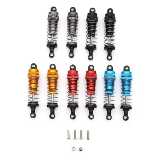 2pcs Front Rear Metal Shock Absorber For Wltoys 144001 RC Car Parts