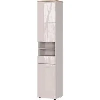 GERMANIA Hochschrank Tavira (1-St) Hochschrank mit Glasfronten und Türdämpfung