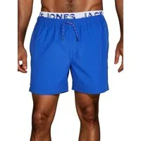 Jack & Jones Badeshorts Herren Badehose MAUI JJSWIM Regular Fit (1-St) Sportshorts mit Kordelzug