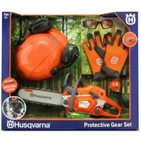 Husqvarna Kinder-Kettensäge 550XP Set, mit Schutzhelm, Schutzbrille, Handschuhen und Gehörschutz