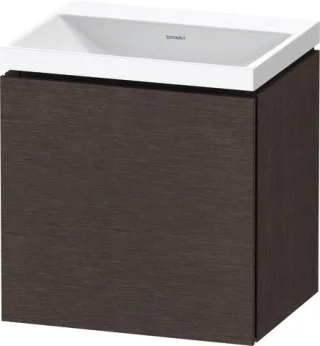 Duravit L-Cube c-shaped Set wandhängend Eiche dunkel gebürstet Matt 450x350x480 mm - LC6948N72720000 LC6948N72720000