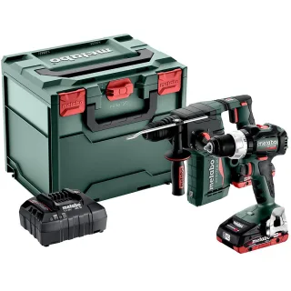 Metabo Akku Combo Set 2.3.6 18 V BS 18 LT BL + KH 18 LTX BL 24 - metaBOX 340 - 685218800
