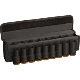 Bosch PRO Impact Socket Set, 3/4", tief, 9 teiliges Set - 2608003042