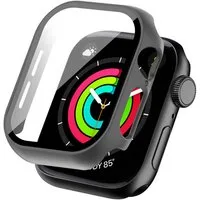 Tec-Expert Smartwatch-Hülle Hülle mit integriertem Displayschutz für Apple Watch 10 / 11 46 mm 46 mm, Rundum Schutz Cover Case Bumper stoß-und kratzfest robust