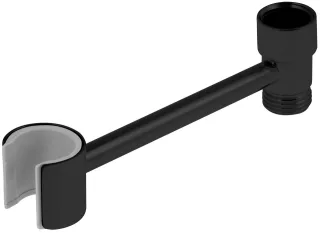 Neuesbad Wand BRACKET für Handbrause für Wannenarmatur, MOVABLE, Schwarz NB1DEANBN21U1
