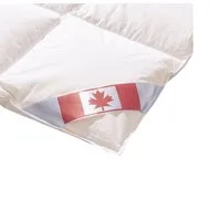 KÜNSEMÜLLER Sommerbettdecke Canada Daunen Sommerdecke extra leicht 5-Sterne Hotelqualität, Füllung: 90% Daunen 10% Kleinstfederchen, leichte Sommerdecke, Sommerdaune