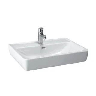LAUFEN Pro A Waschtisch 8179510001041 55 x 48 cm, weiß, mit Überlauf, 1 Hahnloch