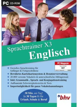 Sprachtrainer X3 Englisch
