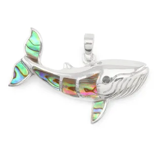 Wal Anh?nger aus 925 Silber
