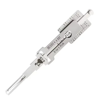 LISHI Extended HU101 V.3 2-In-1 Lock Opener Tool Stainless-Steel For Jaguar Fiesta Locksmith Repair