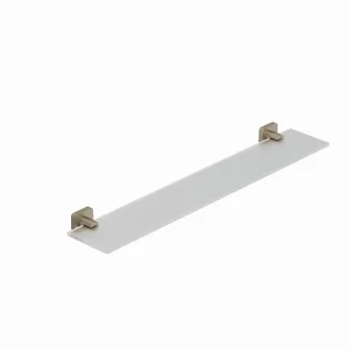Kludi VELA S Glasablage Stainless Brushed Nickel PVD, 25973N5 25973N5