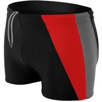 Aquarti Badehose Aquarti Herren Badehose Kurz mit Seitlichem Streifen