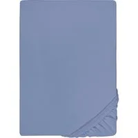 Biberna Spannbettlaken THEA Baumwoll-Jersey mit Elasthan, 160 g/m², Jersey-Elasthan, Gummizug: rundum, (1 Stück), Bettlaken für Matratzen bis 25 cm Höhe, pflegeleicht, bügelfrei
