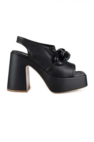 Stella McCartney Sandalen Skyla Schwarz