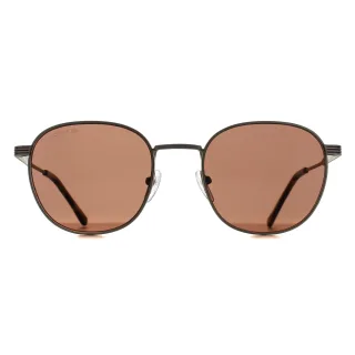 Lacoste L251S 710 halbmattes Gold braun Sonnenbrille