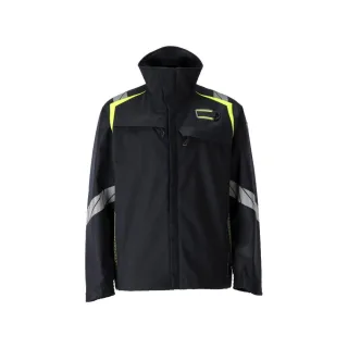 MASCOT Herren Softshell Jacke ACCELERATE MULTISAFE Schwarzblau / Hi-vis Gelb 4XL - 21202-335-01017-4XL