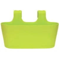 Engelland Blumenkasten Blumentopf zum Hängen (Vorteils-Set, 1 St., Fassungsvermögen je Topf 5,5 Liter), UV-Beständig, Frostbeständig, Wasserauffangschalen