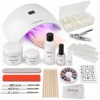 Sun Garden Nails UV-Gel UV Gel Starterset Florenz für Gelnägel mit UV-Gel, 47-tlg., Set für eine komplette Modellage