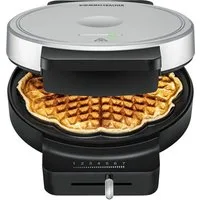 Rommelsbacher Waffeleisen WA 850, 850 W, Herzform à 17,5 cm Ø, stufenlose Temperaturregelung
