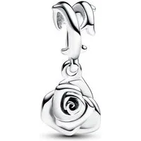 Pandora Charm-Einhänger Pandora Moments Rose in voller Blüte Charm Anhänger 793213C00