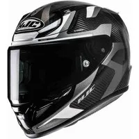 HJC Motorradhelm HJC RPHA 12 Carbon Xentra MC5 Integralhelm Schwarz / Weiß / Grau M (1er Set), integralhelm motorrad