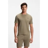 BOSS Pyjamaoberteil Waffle T-Shirt