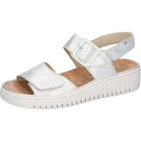 Waldläufer H-WILLOW Plateausandale Sommerschuh, Klettschuh, Bequemschuh mit Korkfußbett, H-Weite
